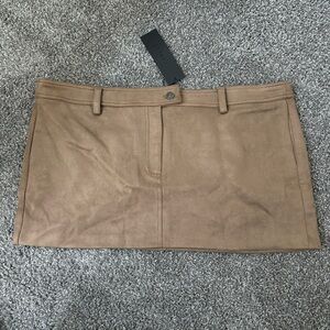 Lioness Suede Mini Skirt